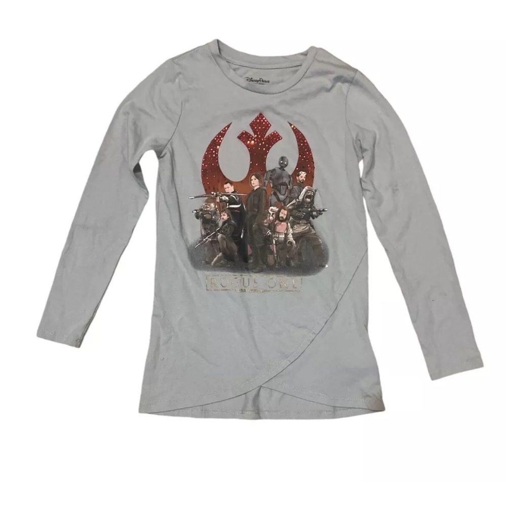 Disney parks brand rogue one star wars long sleeve shirt midium
